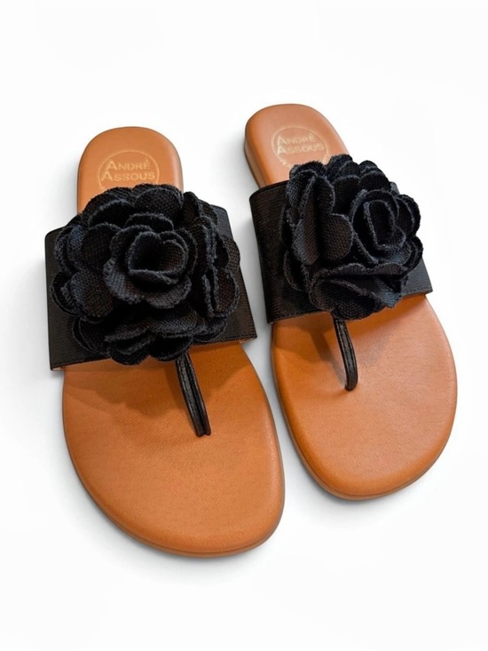 Anthropologie Shoes - Anthropologie- Andre Assous NATE Featherweights Sandal Floral Thong Sandals